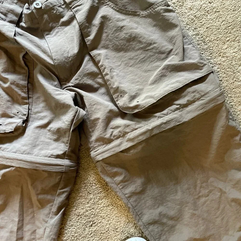 Cabela's Outdoors Zip Off Cargo Pants  Size 12 - Picture 7 of 10